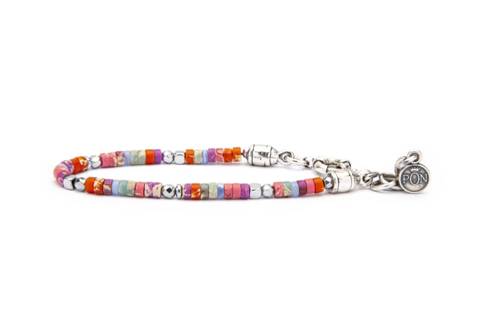 Portonovo Brasil Arancio Rosa - Castone Botte - Giro Singolo - Donna