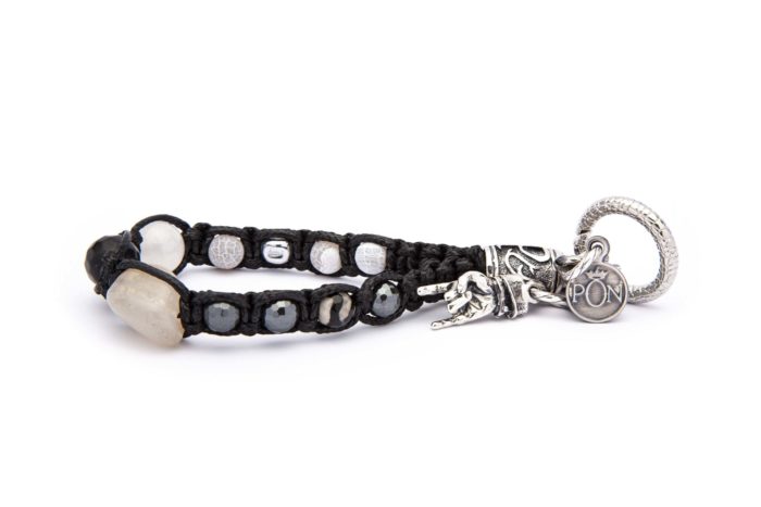 Portonovo Portachiavi - Labradorite Ematite - Unisex