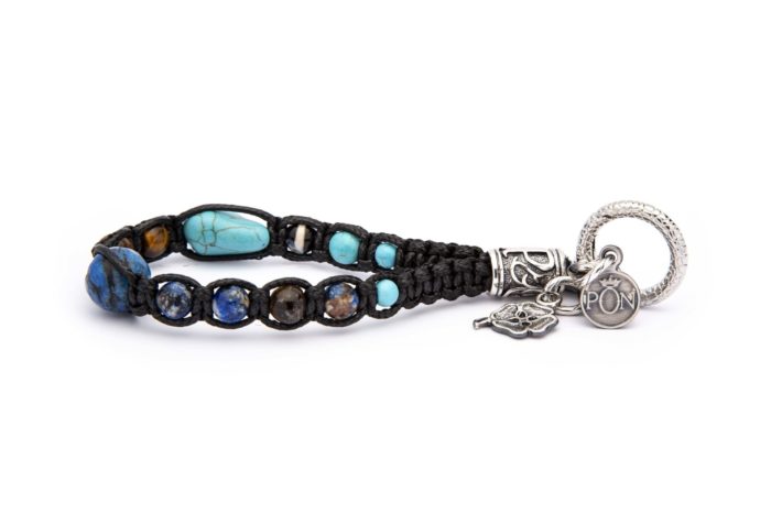 Portonovo Portachiavi - Turchese Lapis - Unisex