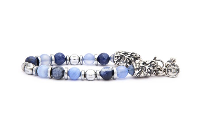 Portonovo Geko Sodalite - Castone Geko - Giro Singolo - Donna
