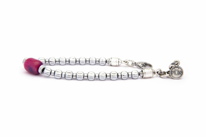 Portonovo Silverado Fucsia Granine - Castone Botte - Giro Singolo - Donna